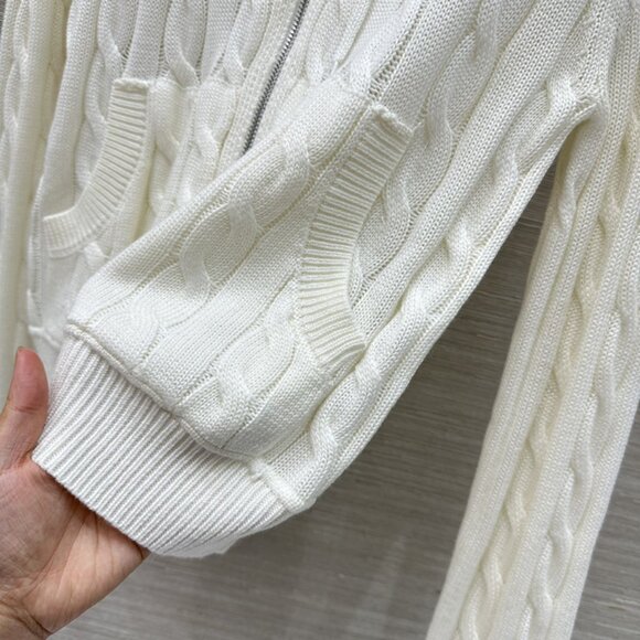 Ralph Lauren Knit Hooded Cardigan - Picture 6 of 8